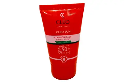 Cleo Sun Dry Touch Spf 50+ Gel Cream 50 Ml