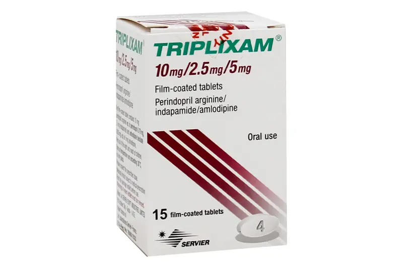 Triplixam 10/2.5/5 Mg 15 Tab