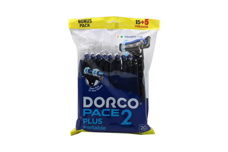 Dorco Pace Plus 2 Blades 15+5 Razors