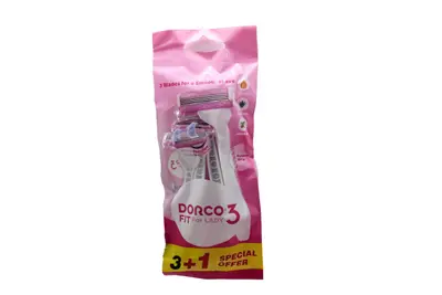 Dorco Eve Fit 3 Blades 3+1 Razors