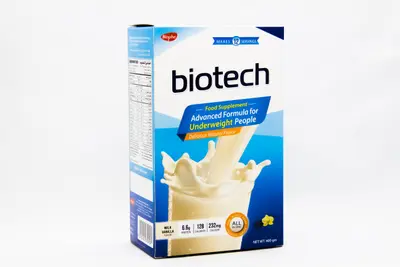 Biotech Underweight Adults Milk Vanilla 400 Gm