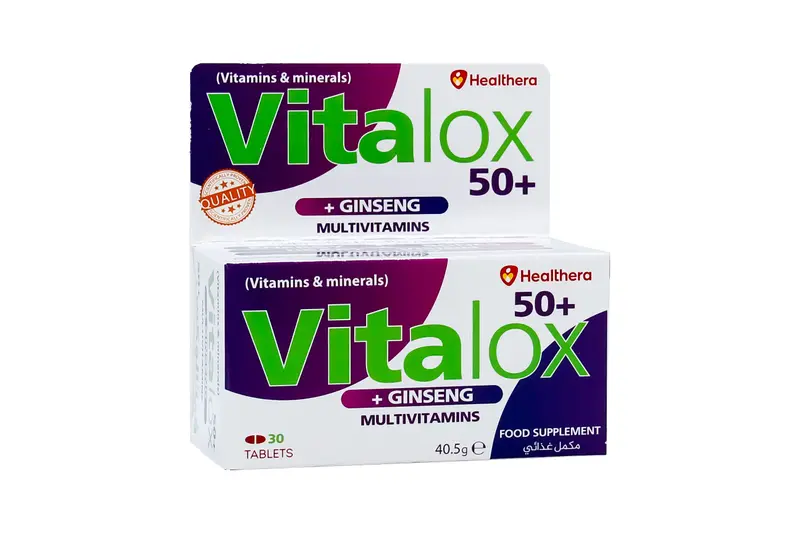 Vitalox 50+ Ginseng 30 Tab