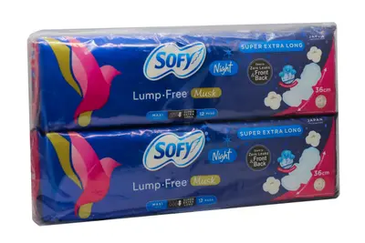 Sofy Super Extra Long 2*12 Pad Musk