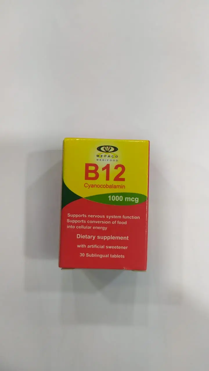 Mepaco B12 1000 Mcg 30 Tab