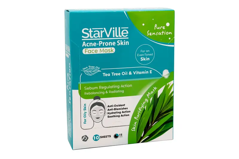 Starville Acne Prone Skin Face Mask 10 Sheets