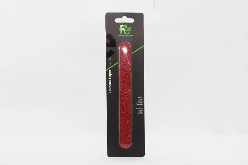 Fe Colorful Paper Nail File  (049)
