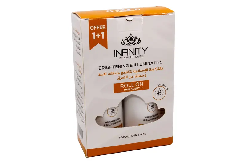Infinity Brightening Oud Scent Roll On (1+1) Off