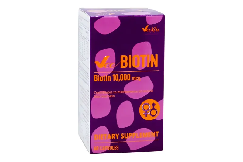 Vee Biotin 10.000 Mcg 60 Cap