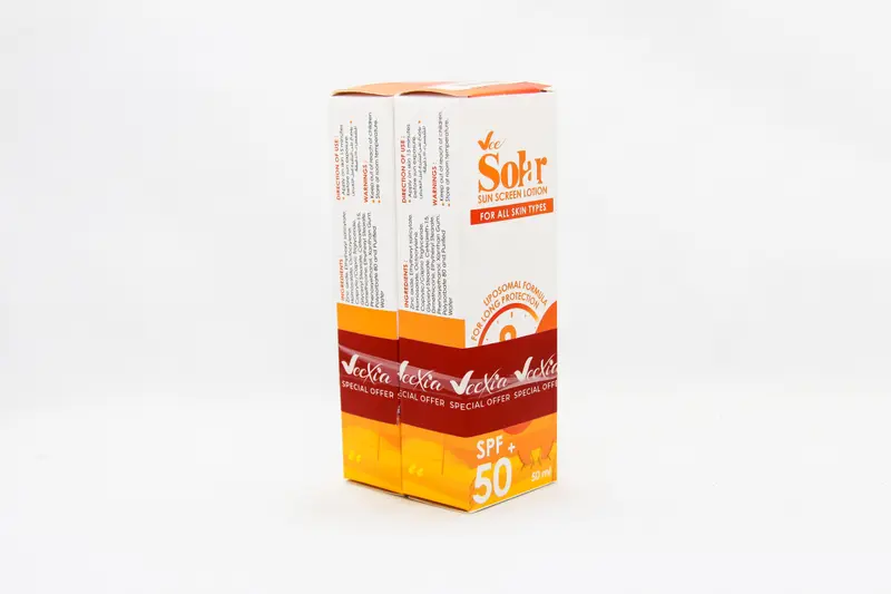 Vee Solar Spf 50+ Sun Screen Lotion (1+1) Off