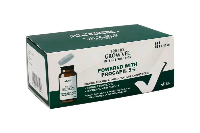 Tricho Grow Vee Intense Solution 6 Vial 10 Ml