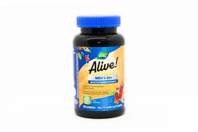 Alive  Men 50+ Multivitamin 60 Gummies
