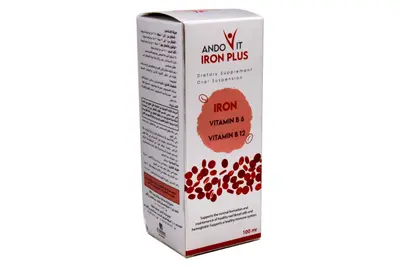 Andovit Iron Plus Syrup 100 Ml