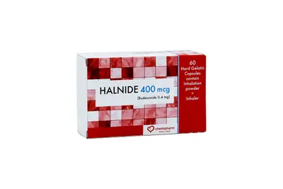 Halnide 400 Mcg 60 Cap+Inhaler