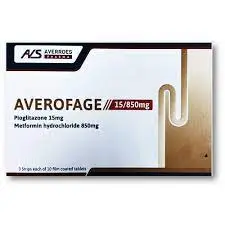 Averofage 15 / 850 Mg 30 Tab