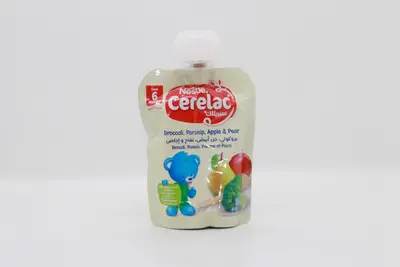 Cerelac Puree Broccoli &Parsnip &Apple &Pear 90 Gm