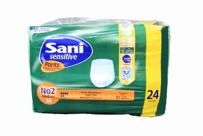 Sani Sensitive Pants No. 2 Medium 24 Pads