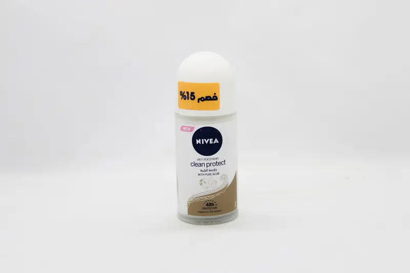 Nivea Clean Prot Alum F/W Roll On 50 Ml (15%)Off