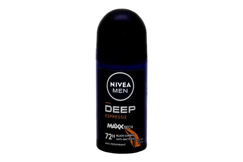 Nivea Deep Black Espresso F/M Roll On 50Ml(15%)Off