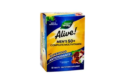 Alive Men 50+ Complete Multivitamin 50 Tab