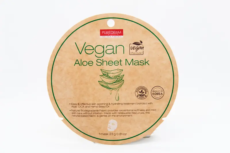 Purederm Vegan Aloe 1 Sheet Mask