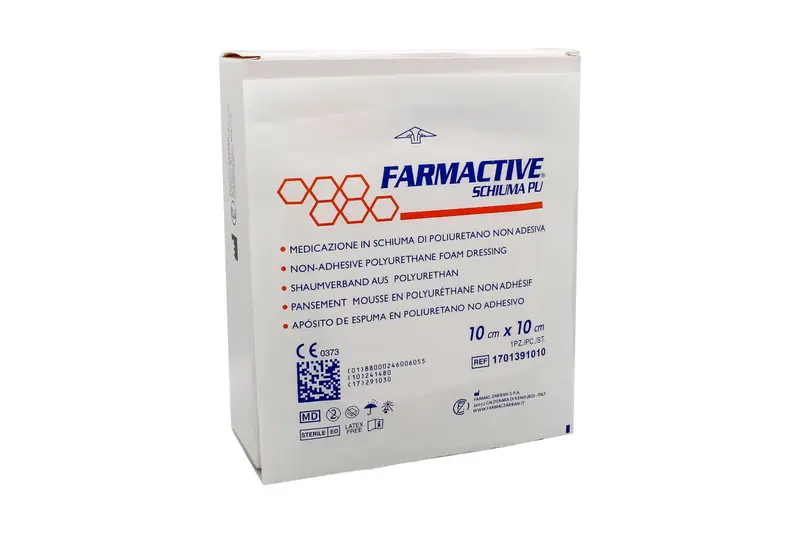 Farmactive Schiuma Foam Dressing 10X10 (10 Pieces)