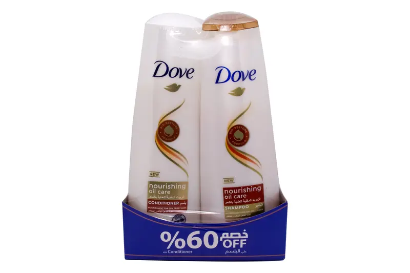 Dove Nourishing Oil Sh. 350 Ml + Con 350 Ml Off