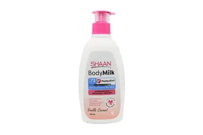 Shaan Body Milk Vanilla Coconut Lotion 300 Ml