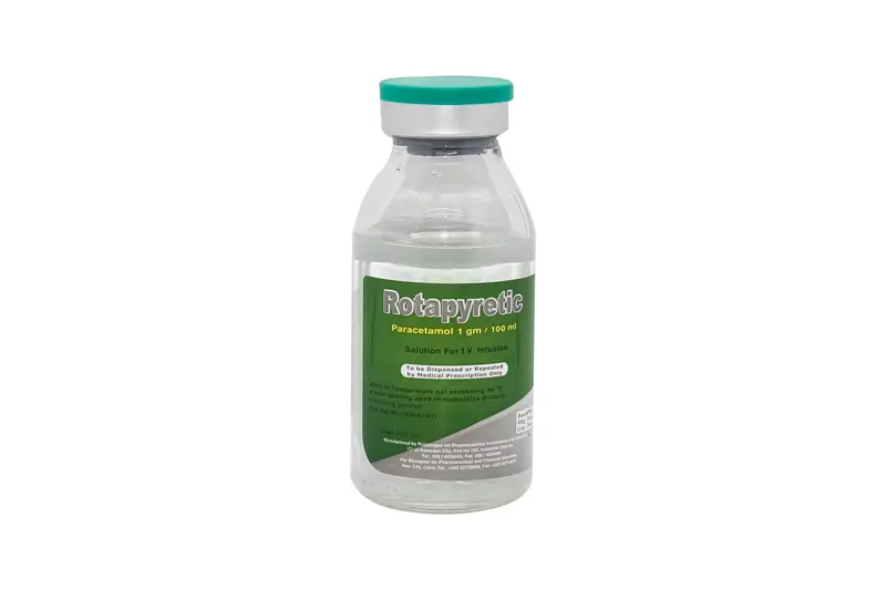 Rotapyretic 1 Gm 100 Ml I.V 1 Vial