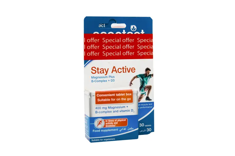 Sanotact Stay Active 30 Tab (1+1) Off