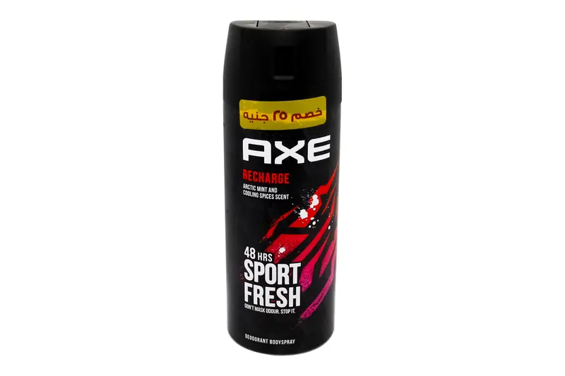 Axe Recharge Sport Spray 150 Ml 25 L.E Disc Off