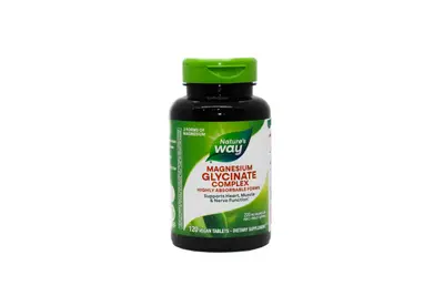 Nature's Way Magnesium Glycinate 220 Mg 120 Tab