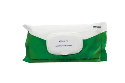 Wipe It Antibacterial 40 Wipes