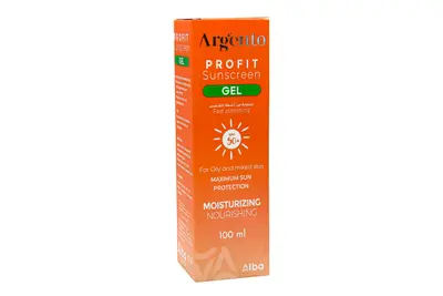 Argento Profit Sunscreen Spf 50 Gel 100 ML