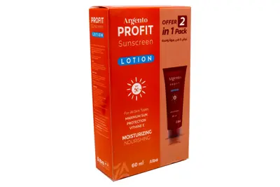 Argento Profit Sun Lotion 60 ML(1+1) Disc Off