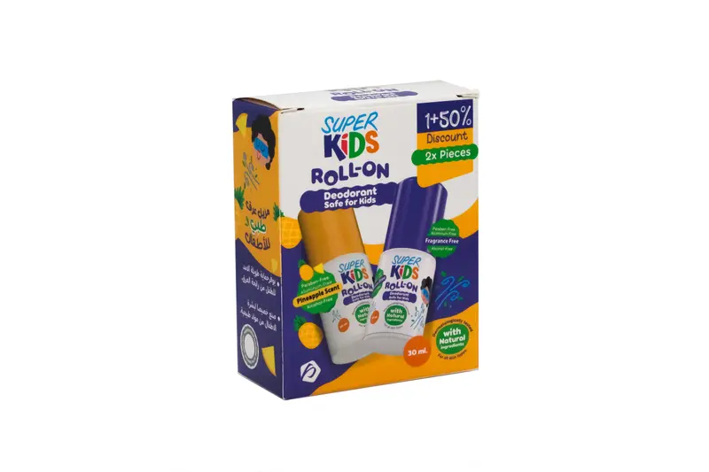 Super Kids Pineapple+Fragr Roll On 30Ml (50%)Off