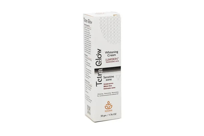 Tetra Glow Whitening Sensitive Zone Cream 50 Gm