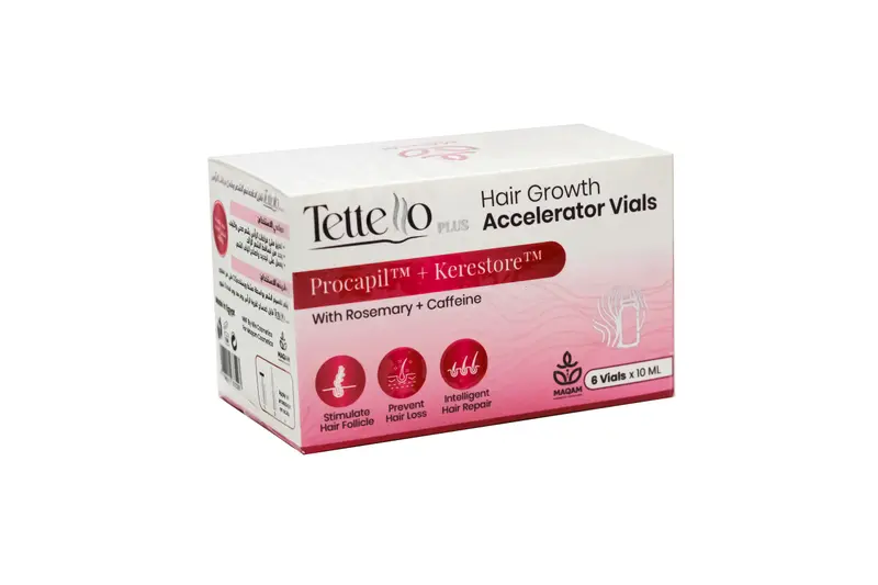 Tettello Plus Hair Accelerator 6 Vials 10 Ml