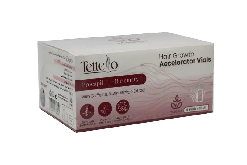 Tettello Hair Accelerator 12 Vials 10 Ml