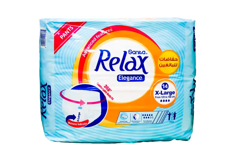 Relax X-Large 14 Adult Diapers