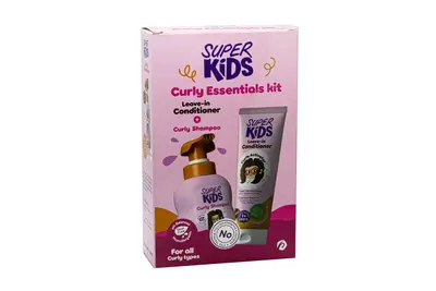 Super Kids Curly Sh 300 Ml+Leave-In 250 Ml Off