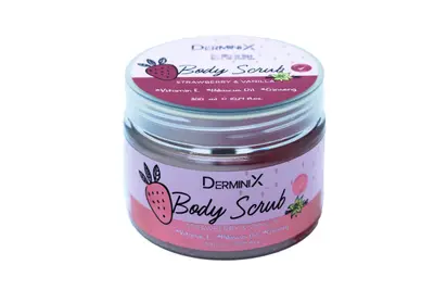 Derminix Strawberry & Vanilla Body Scrub 300 Ml