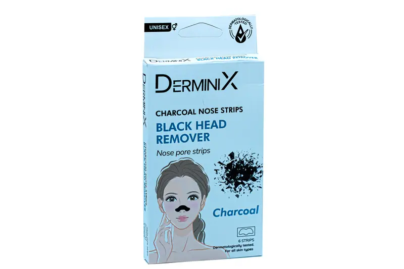 Derminix Charcoal Nose Pore 6 Strips
