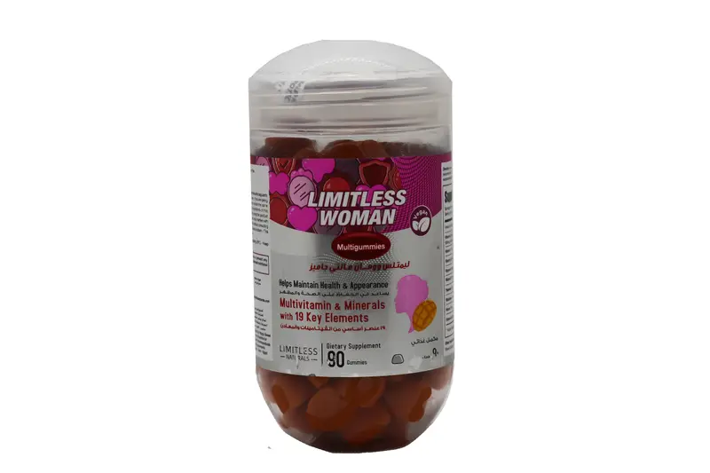 Limitless Woman Multigummies 90 Gum