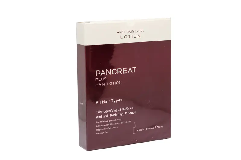 Pancreat Plus Hair Lotion 10 Ml 4 Vials