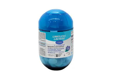 Limitless Lactase 12000 Mg 30 Tab