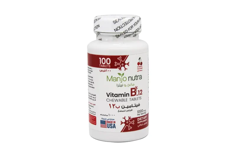 Manjo Nutra  B12 1000 Mcg 100 Tab