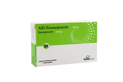 Aig Esomeprazole 40 Mg 28 Cap 4 Strip