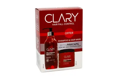 Clary Triple Action Sh 300 Ml+Mask 300 Ml Off