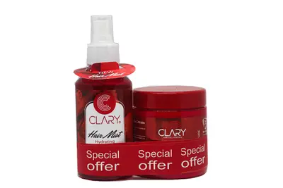 Clary Leave In Cream 300 Gm+Mist 200 Ml Off
