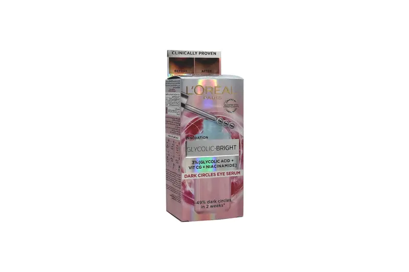 Loreal Glycolic-Bright Eye Serum 20 Ml